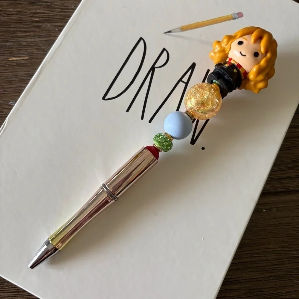 Harry Potter: Hermione Granger handmade beaded pen